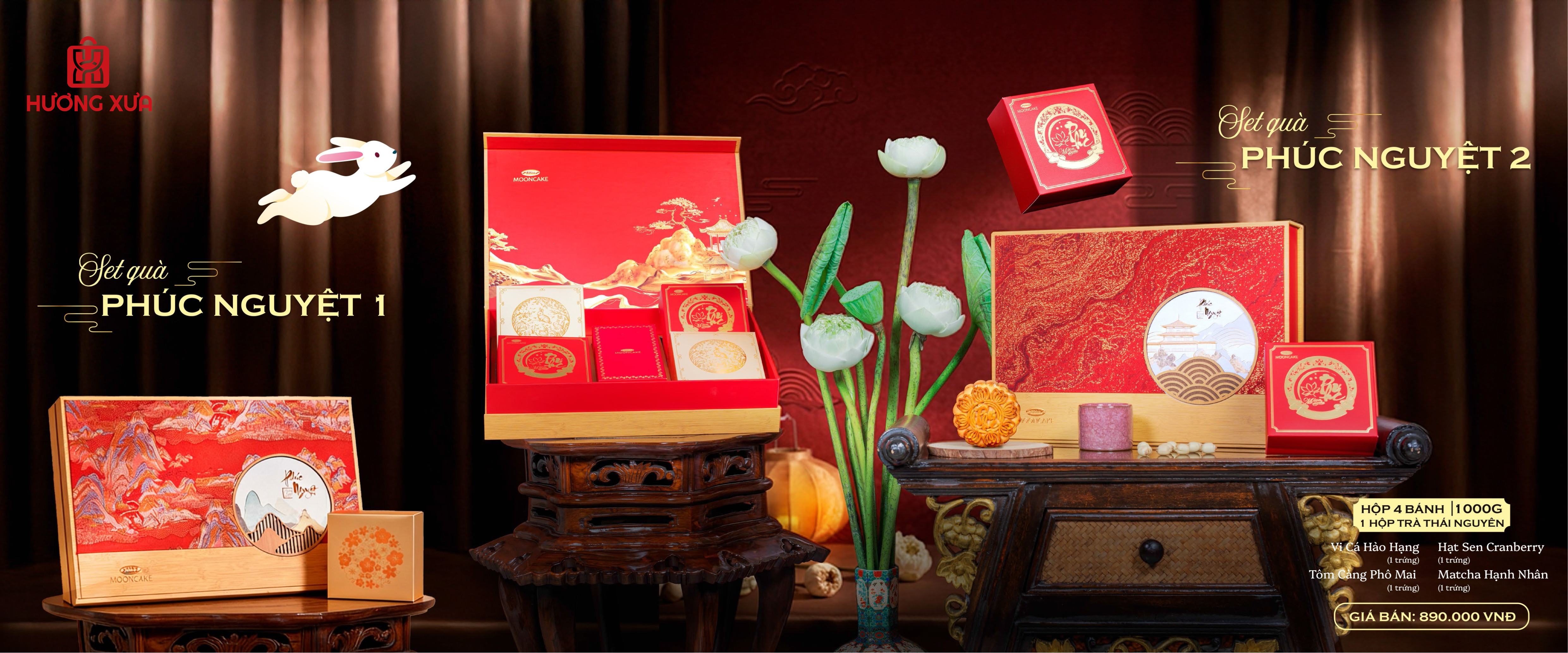 Bánh Trung Thu Bibica 2026 Hộp Phúc Nguyệt 2