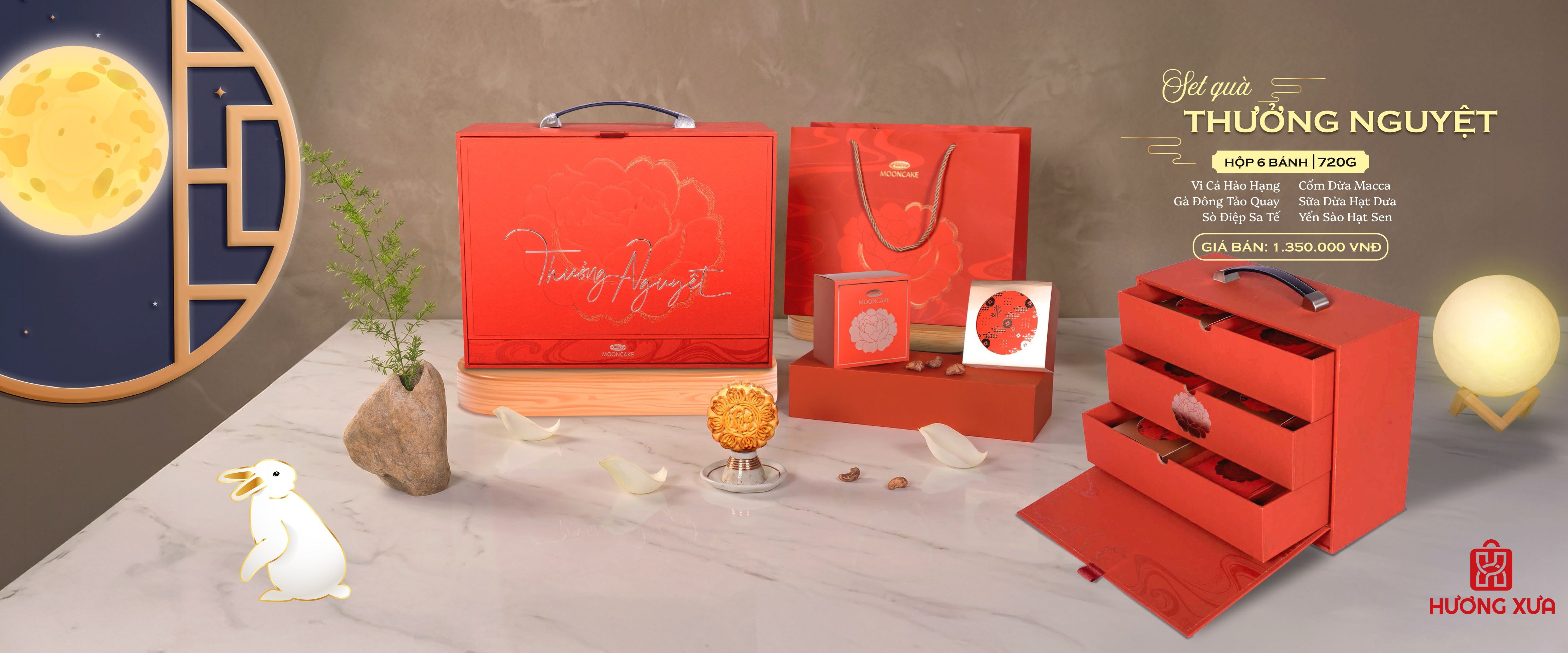 Bánh Trung Thu Bibica Trung Thu 2026 - Thưởng Nguyệt