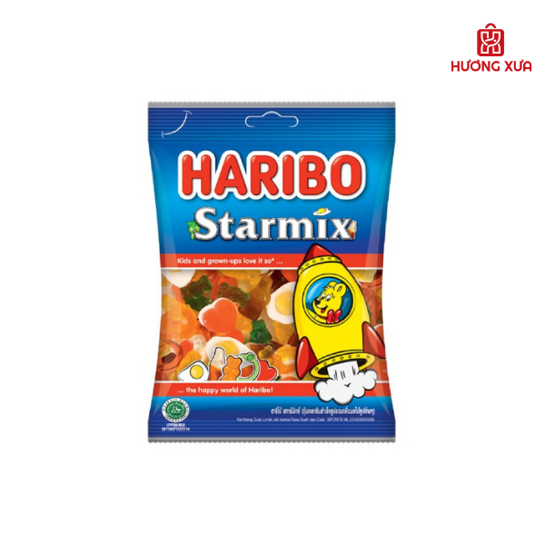 Kẹo Dẻo Haribo Starmix 80g