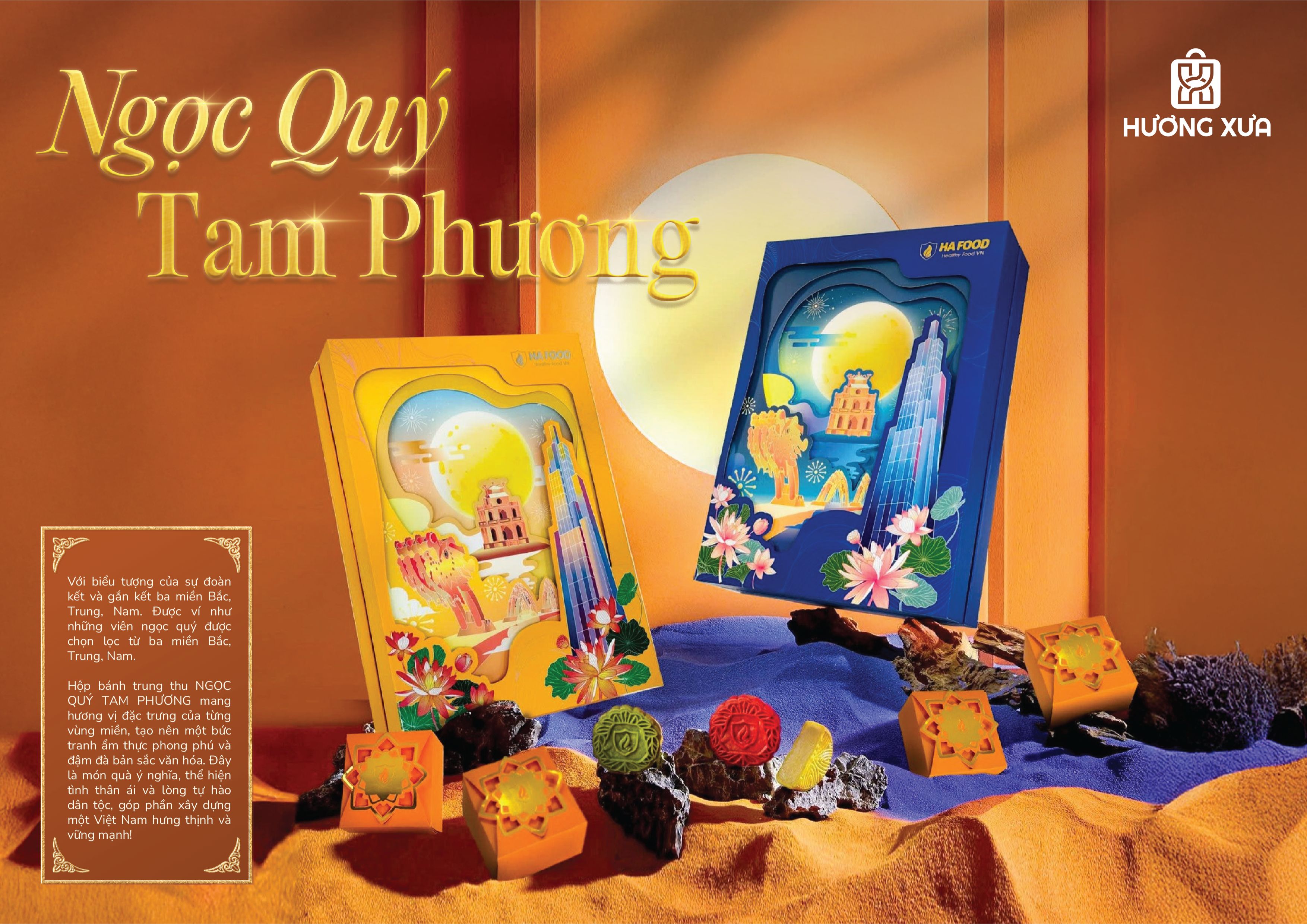 NGỌC QUÝ TAM PHƯƠNG – Món quà Trung Thu kết nối ba miền