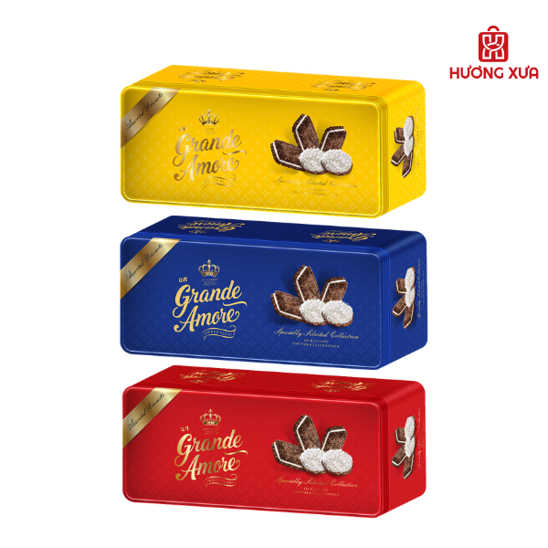 Bánh Quy Hỗn Hợp Sweet Plus+ Hộp Sắt 280g