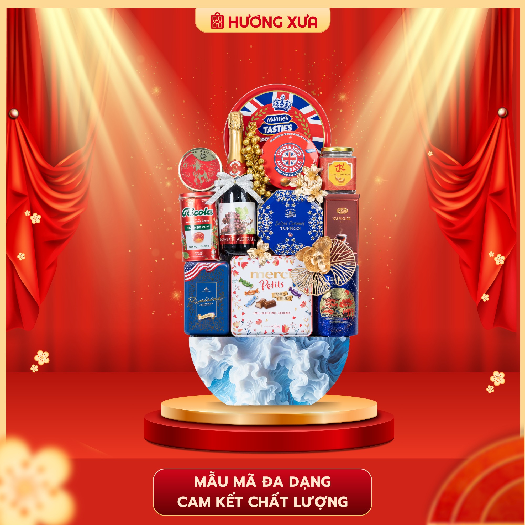 Quà Tết Hương Xưa 2026 với Tone XANH – Bình An & Thịnh Vượng Bền Vững