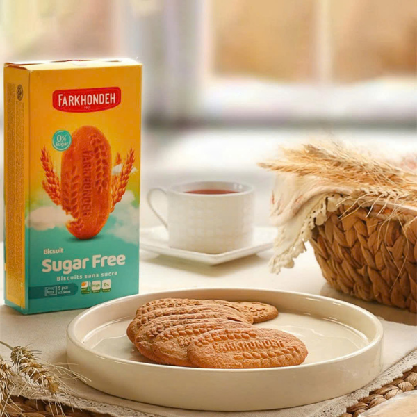 Bánh Quy Không Đường Farkhondeh 195g