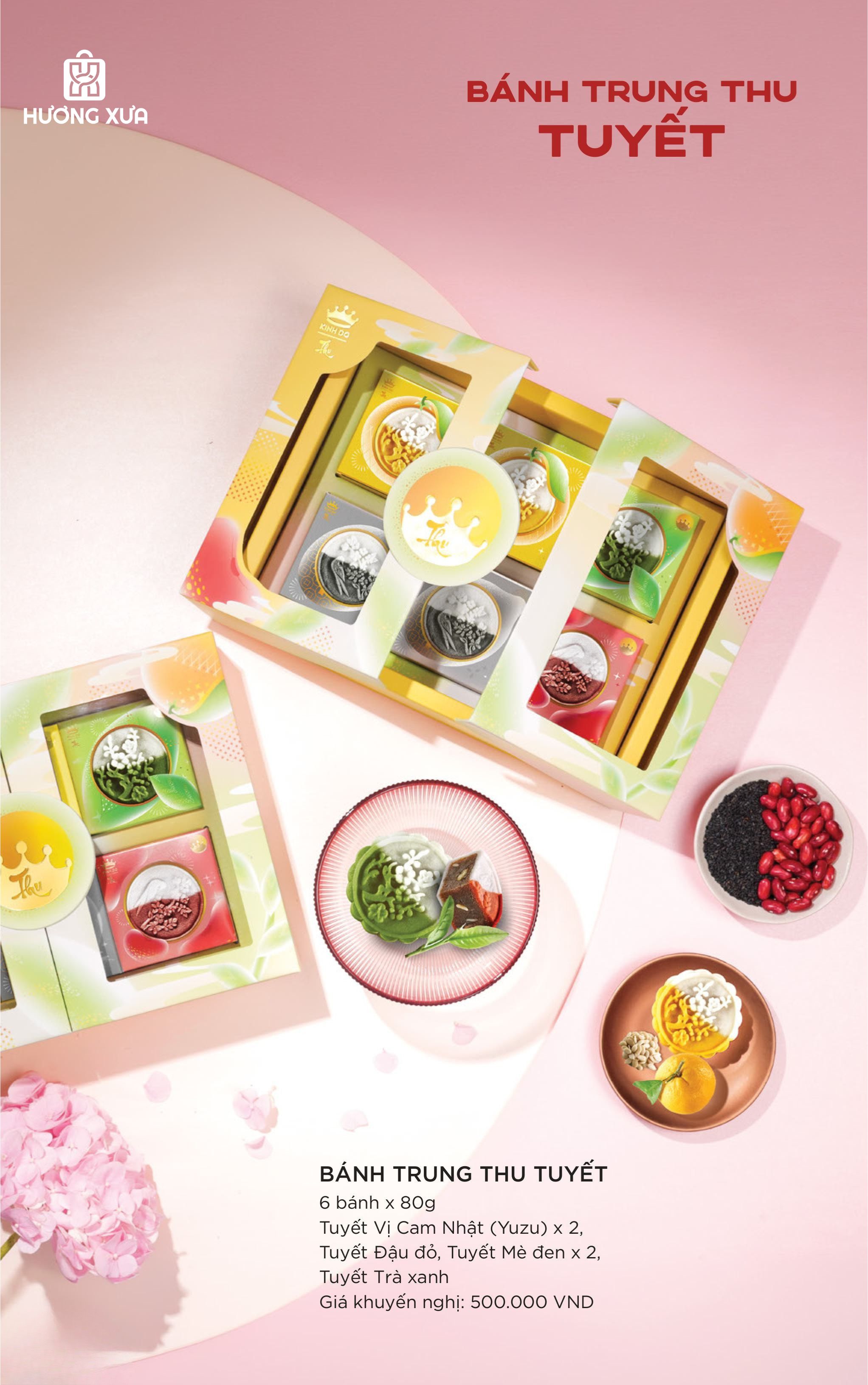 Bánh Trung Thu Kinh Đô Hộp Tuyết 6 Bánh