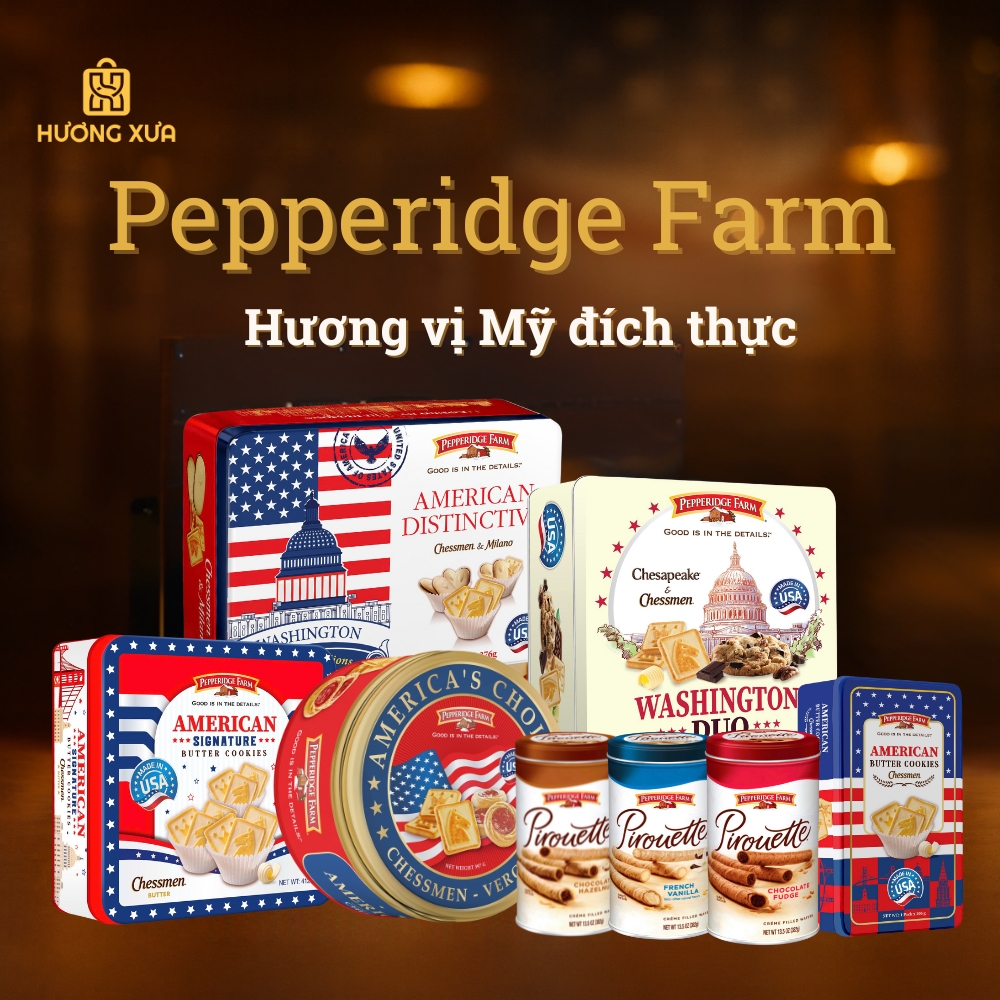 Bánh Quy Pepperidge Farm – Biểu Tượng Hương Vị Mỹ Chính Hiệu