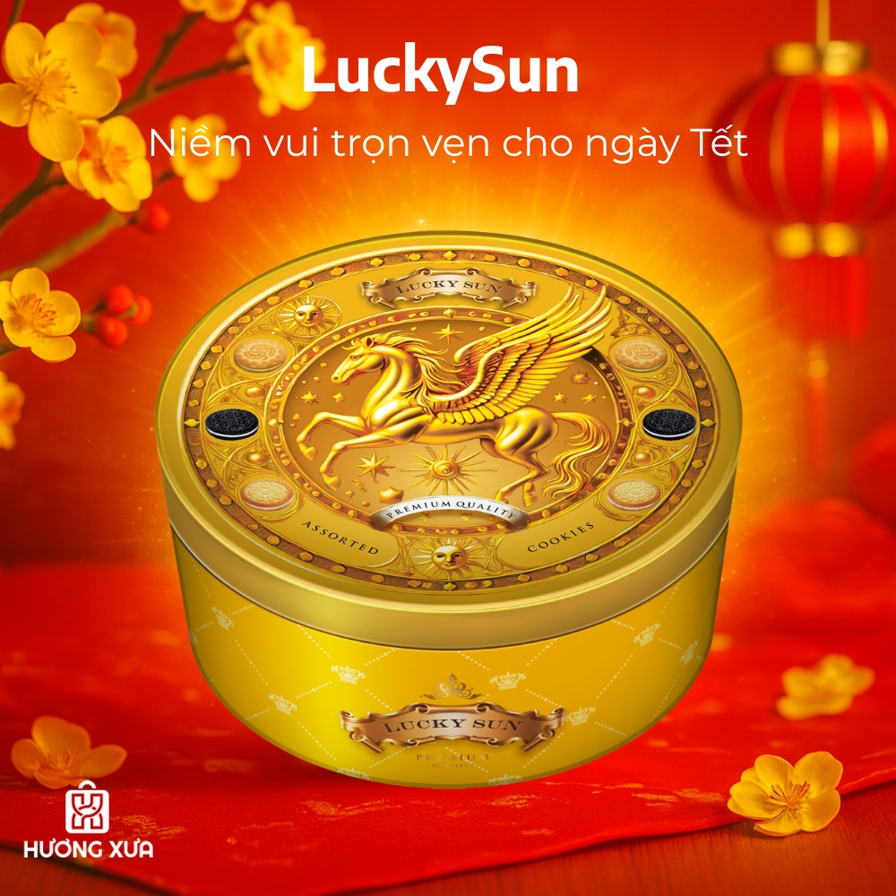 Bánh Quy LuckySun – Ánh dương may mắn cho năm mới