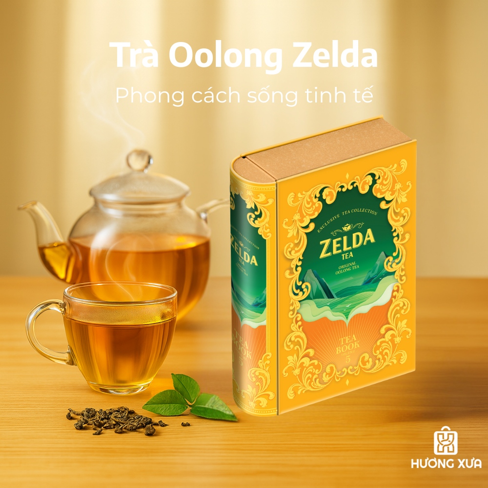 Trà Oolong Zelda – Thanh khiết cho ngày sum vầy