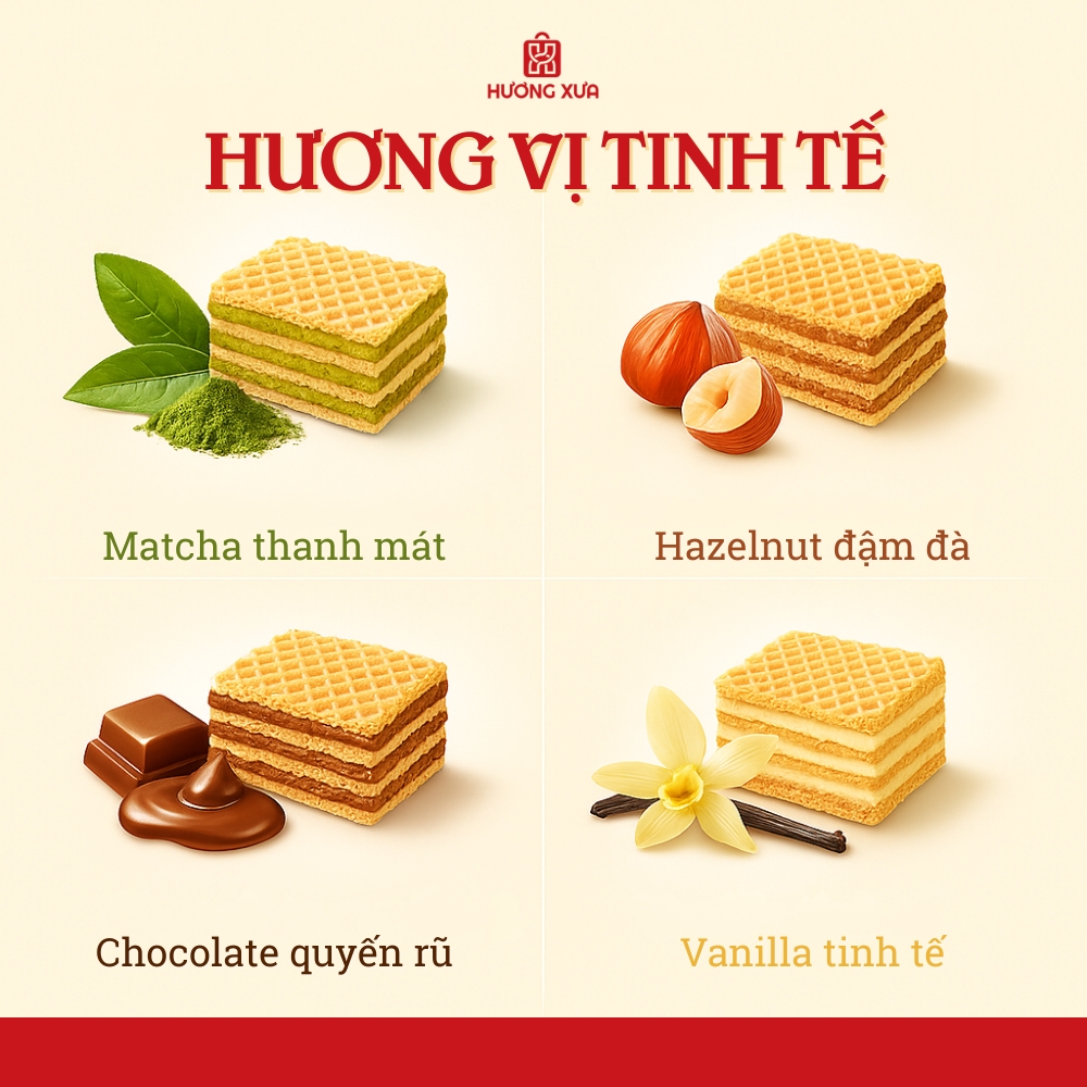 Bánh Xốp Loacker đa dạng hương vị tinh tế