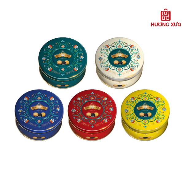 Bánh Quy Hỗn Hợp Luckysun HS Họa Tiết Hoa Văn 110g