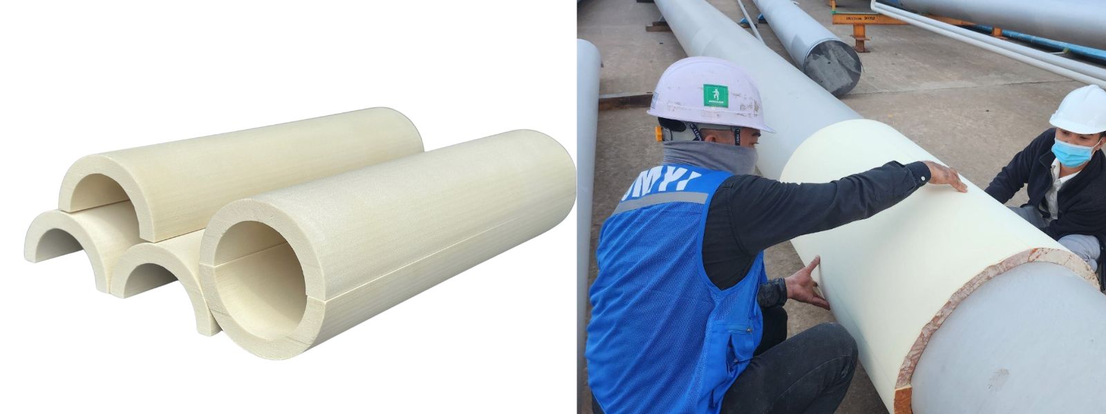 Cách nhiệt cho đường ống LNG