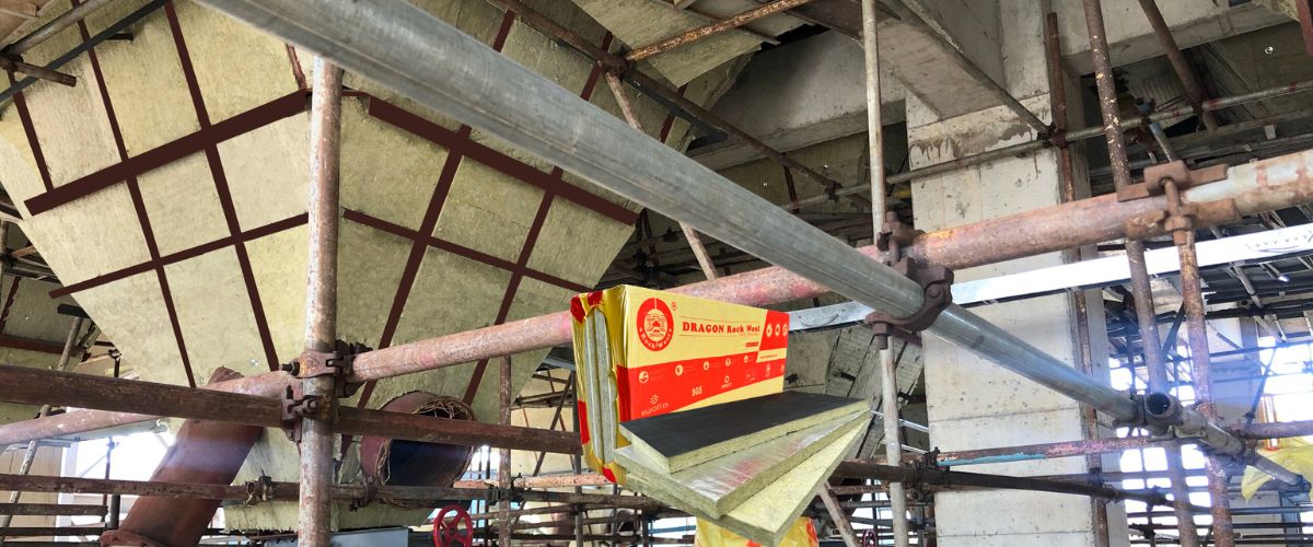 Bông khoáng rockwool tấm