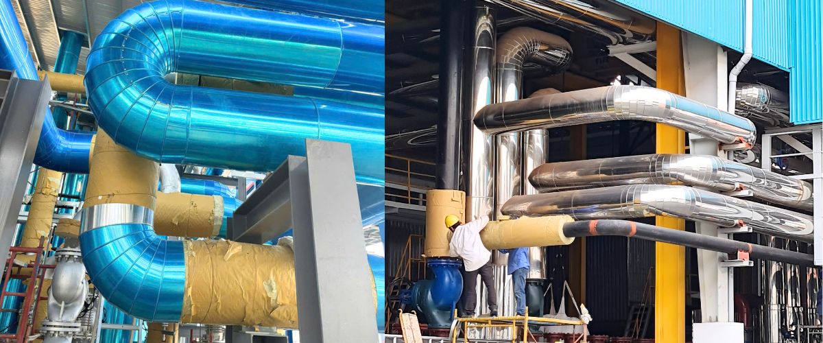 Bông khoáng Rockwool dạng ống