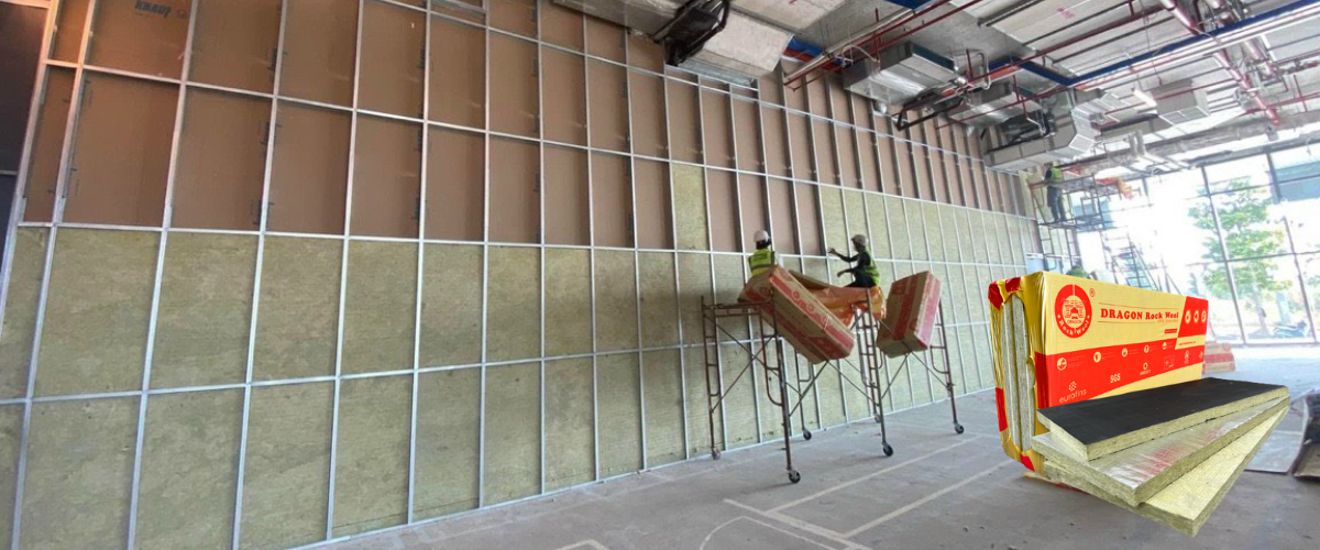 Bông rockwool tấm