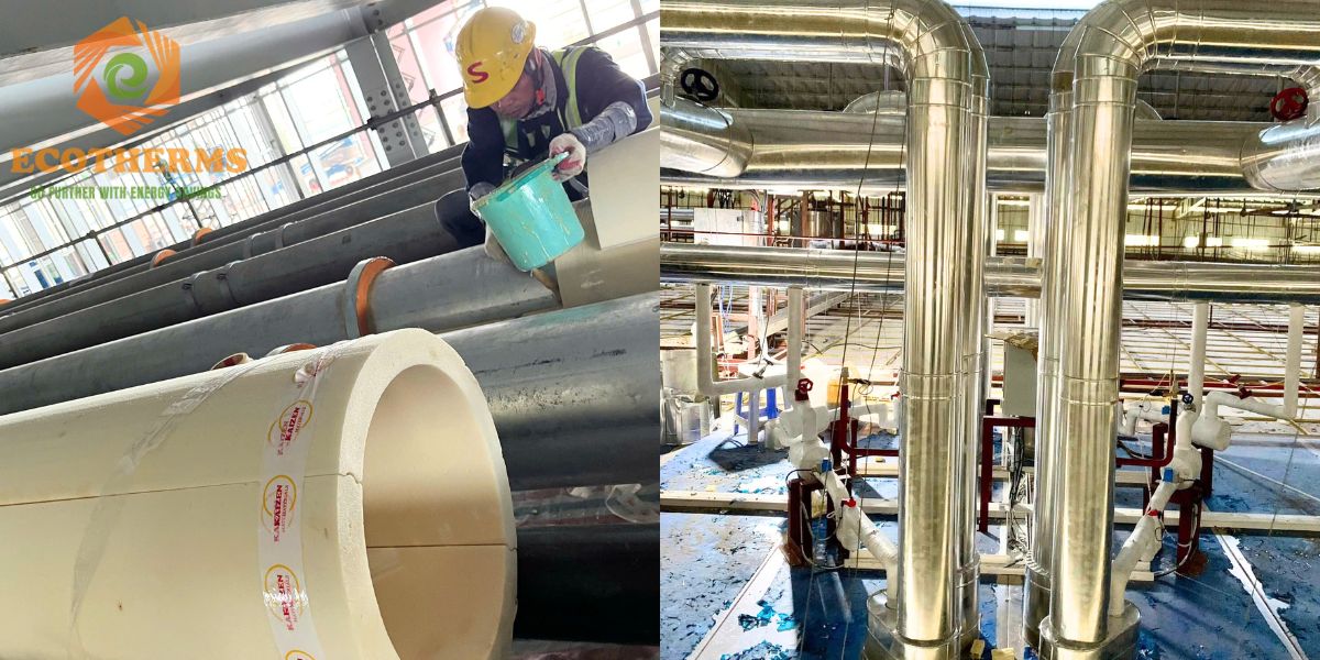 cách nhiệt dường ống chiller