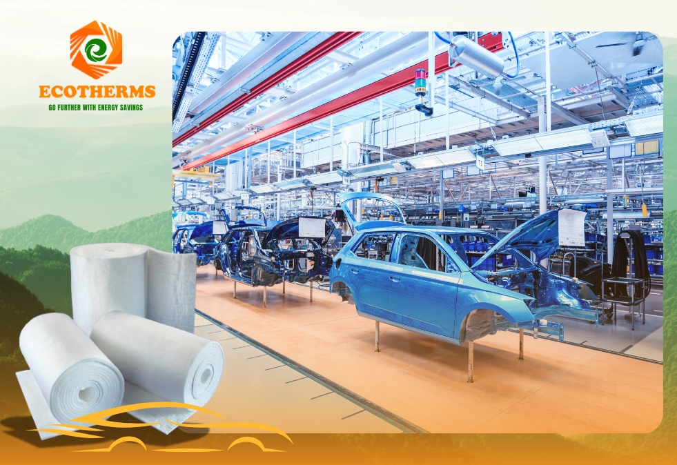 Bông gốm sứ ECOTHERMS CERAMIC còn được sử dụng để cách nhiệt cho các thiết bị cryogenic và khoang chống cháy trong các ứng dụng lưu trữ tài liệu quan trọng