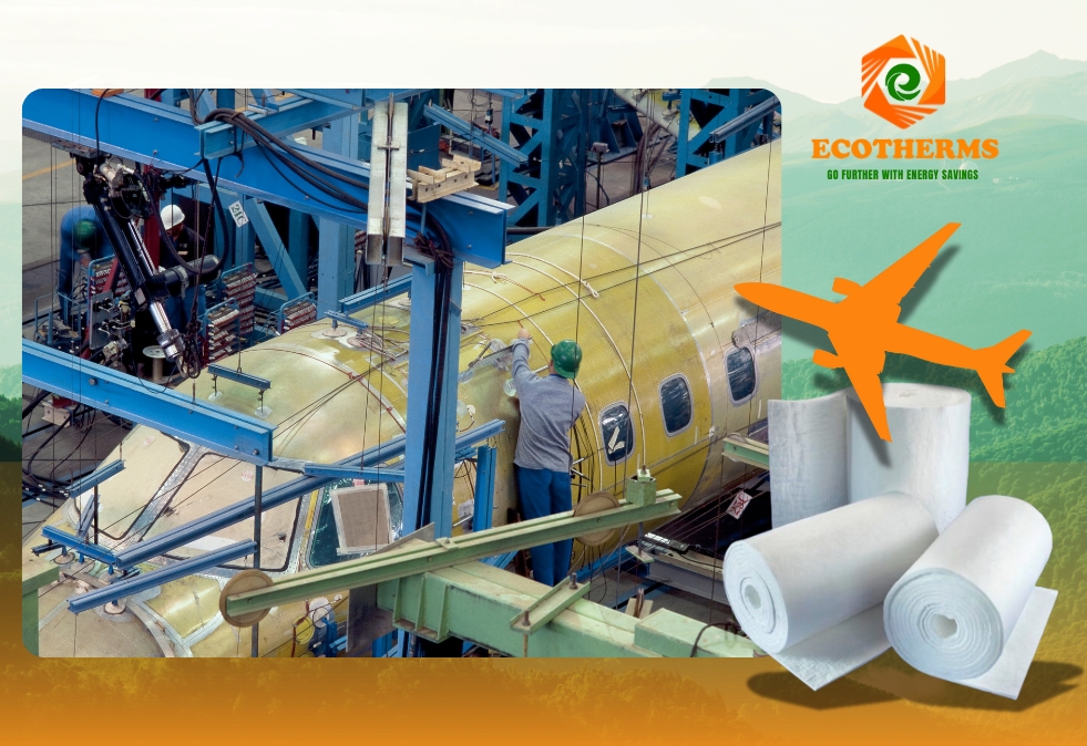 Bông gốm sứ ECOTHERMS CERAMIC là giải pháp cách nhiệt hiệu quả cho các ngành công nghiệp yêu cầu bảo vệ thiết bị khỏi nhiệt độ cực cao