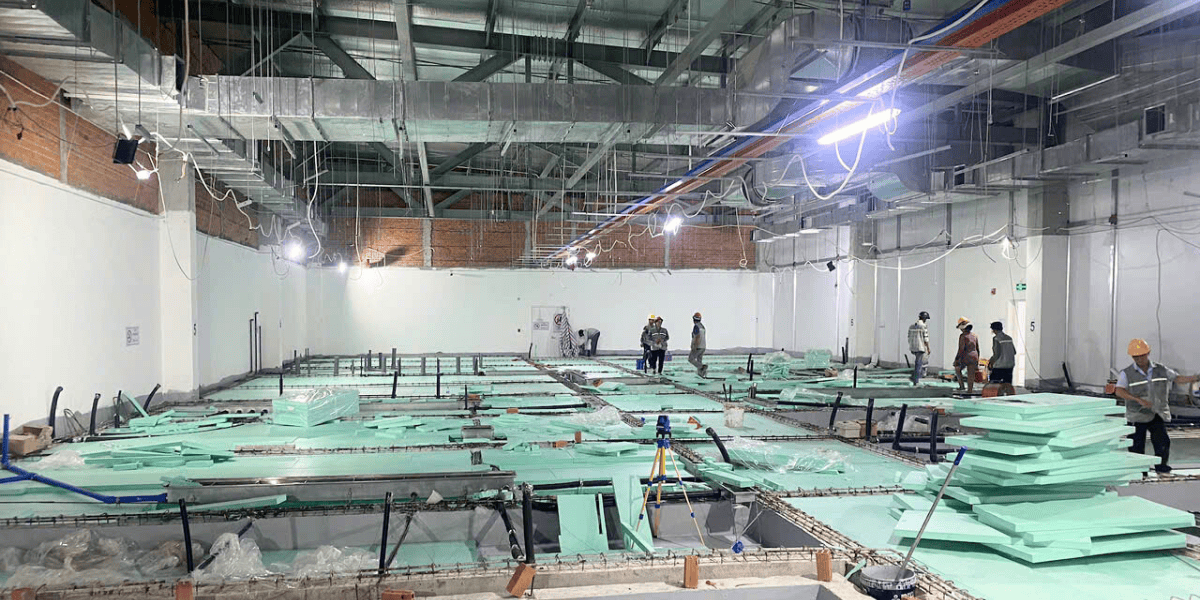 Giải pháp nâng sàn bằng Tấm XPS Foam