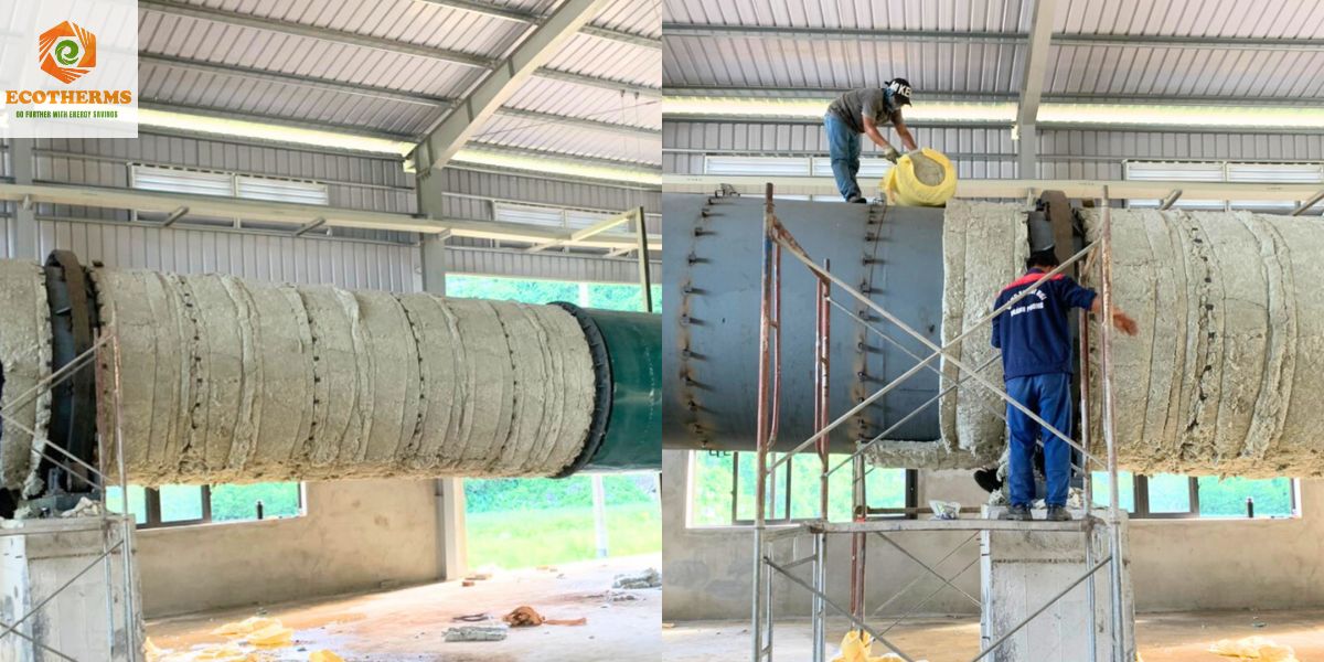 Rockwool cuộn bảo ôn đường ống