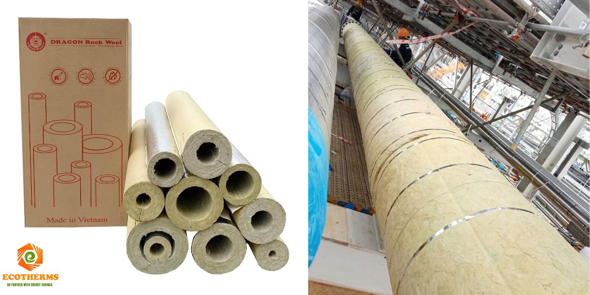 Hướng dẫn thi công cách nhiệt rockwool ống