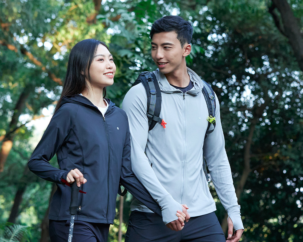 Áo khoác chống nắng nam UV100 Apex-Wicking AA23102