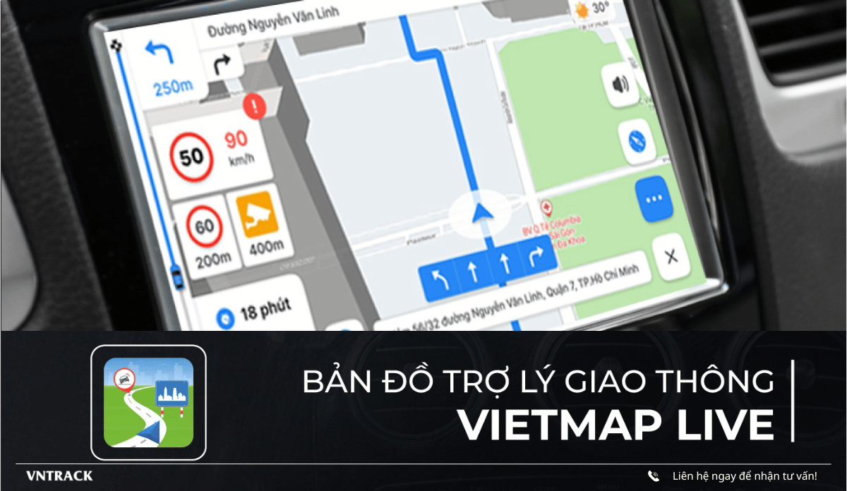 Tích hợp trợ lý giao thông Vietmap Live