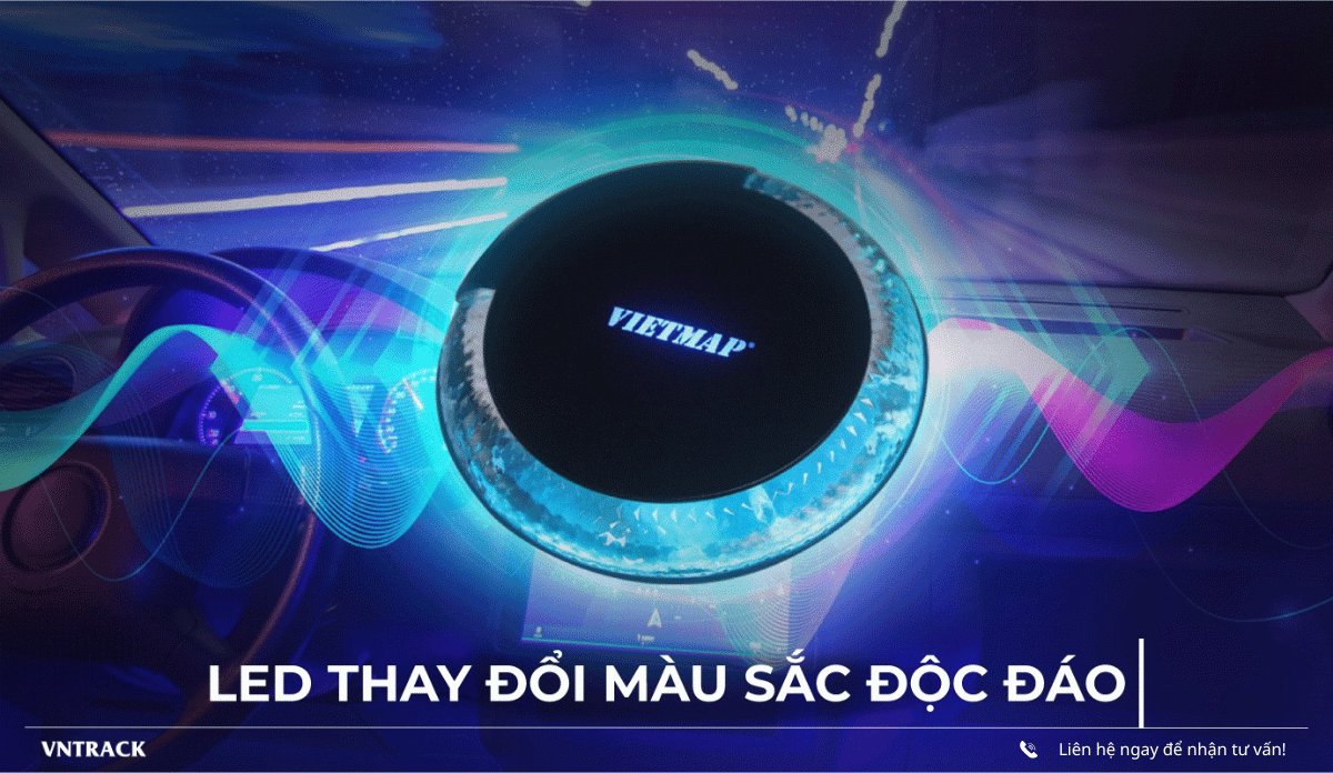 Vietmap BS10 có thể thay đổi led độc đáo
