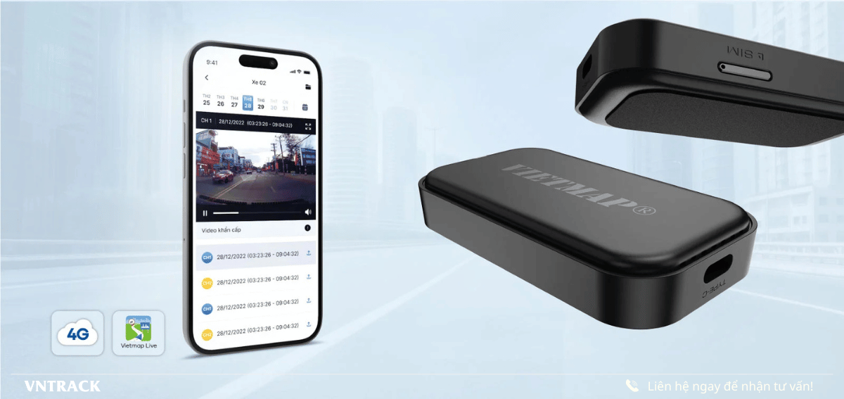 Module 4G Tích Hợp - Lưu trữ trực tuyến và Quản lý từ xa