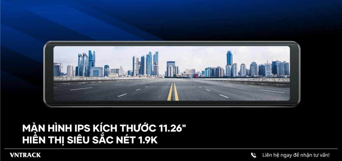 MÀN HÌNH IPS 11.26” – HIỂN THỊ RÕ RÀNG, DỄ QUAN SÁT