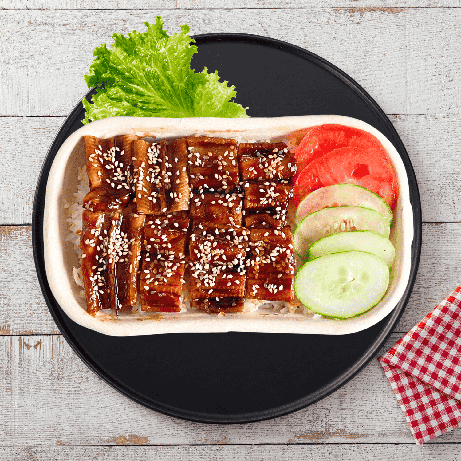 Cơm lươn sốt Teriyaki - quán Cơm Lươn Hàn Quốc tại quận 7