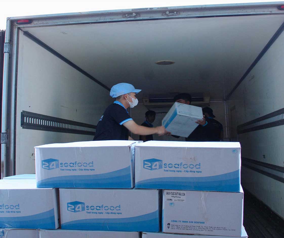 bán buôn hải sản đông lạnh, cung cấp hải sản đông lạnh