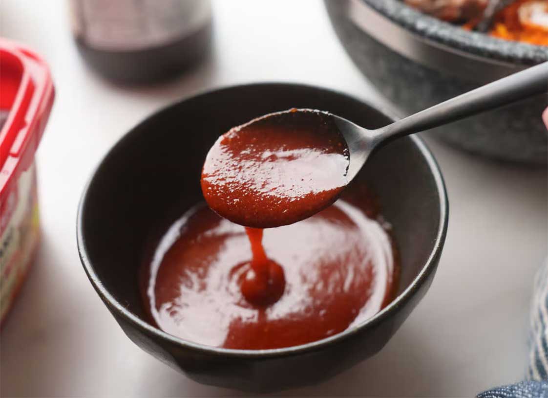 nước sốt chấm bạch tuộc nướng theo phong cách Hàn Quốc