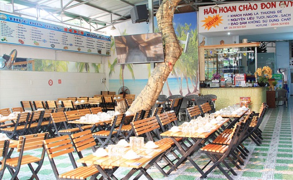 1 trong những quán ăn hải sản bình dân ở tphcm