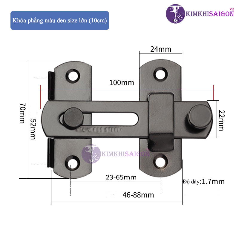 Công Dụng Của Chốt Khóa Cửa KHOA-03