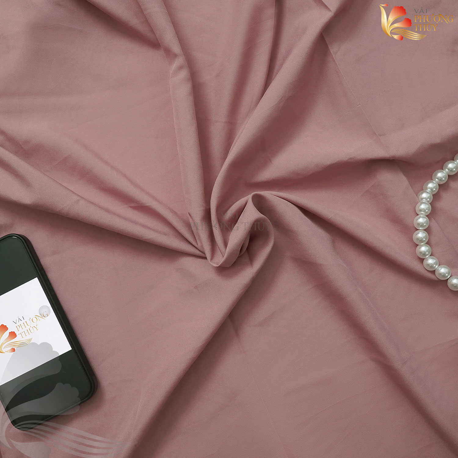 Vải Lót lụa làm từ 100% polyester phù hợp làm phông nền trang trí chụp hình