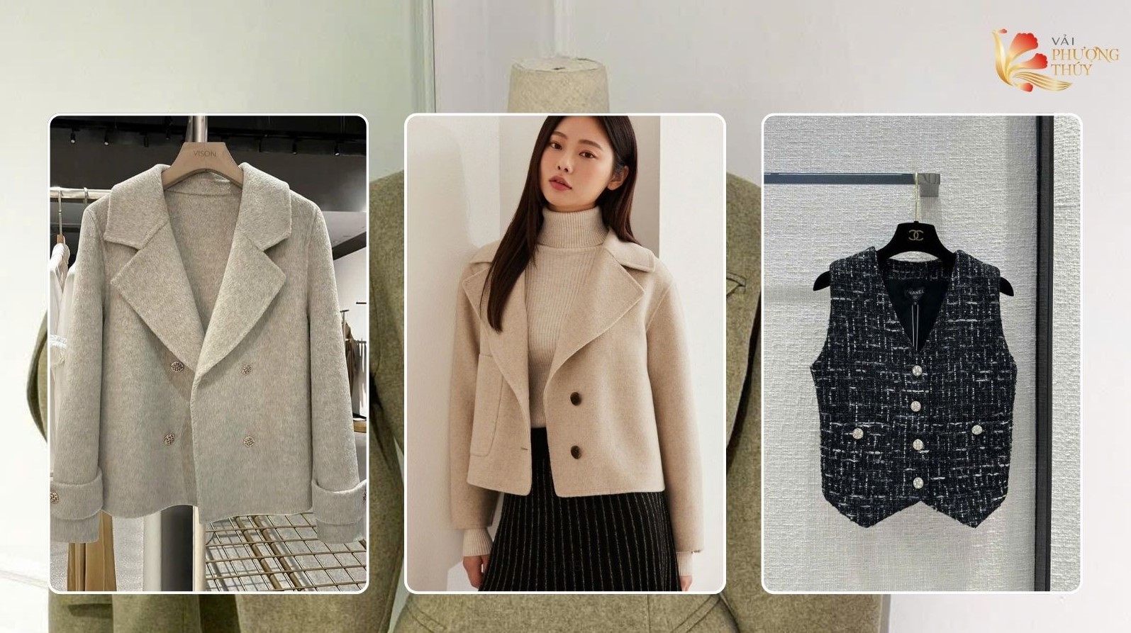 Áo vest dạ