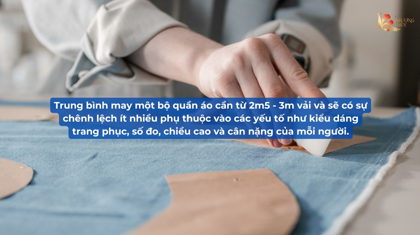 Cách tính vải may quần áo chuẩn