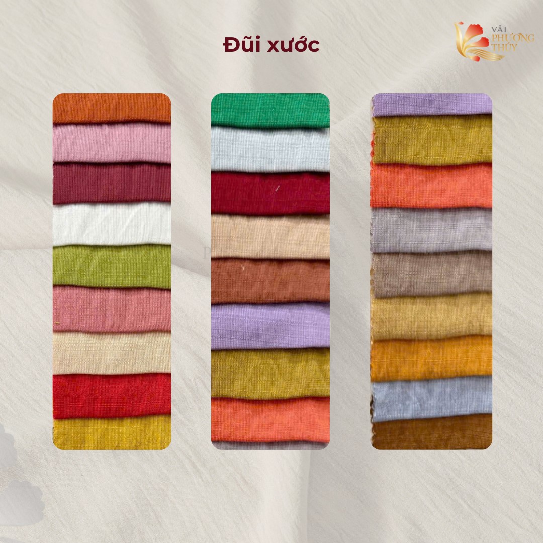 Vải đũi xước