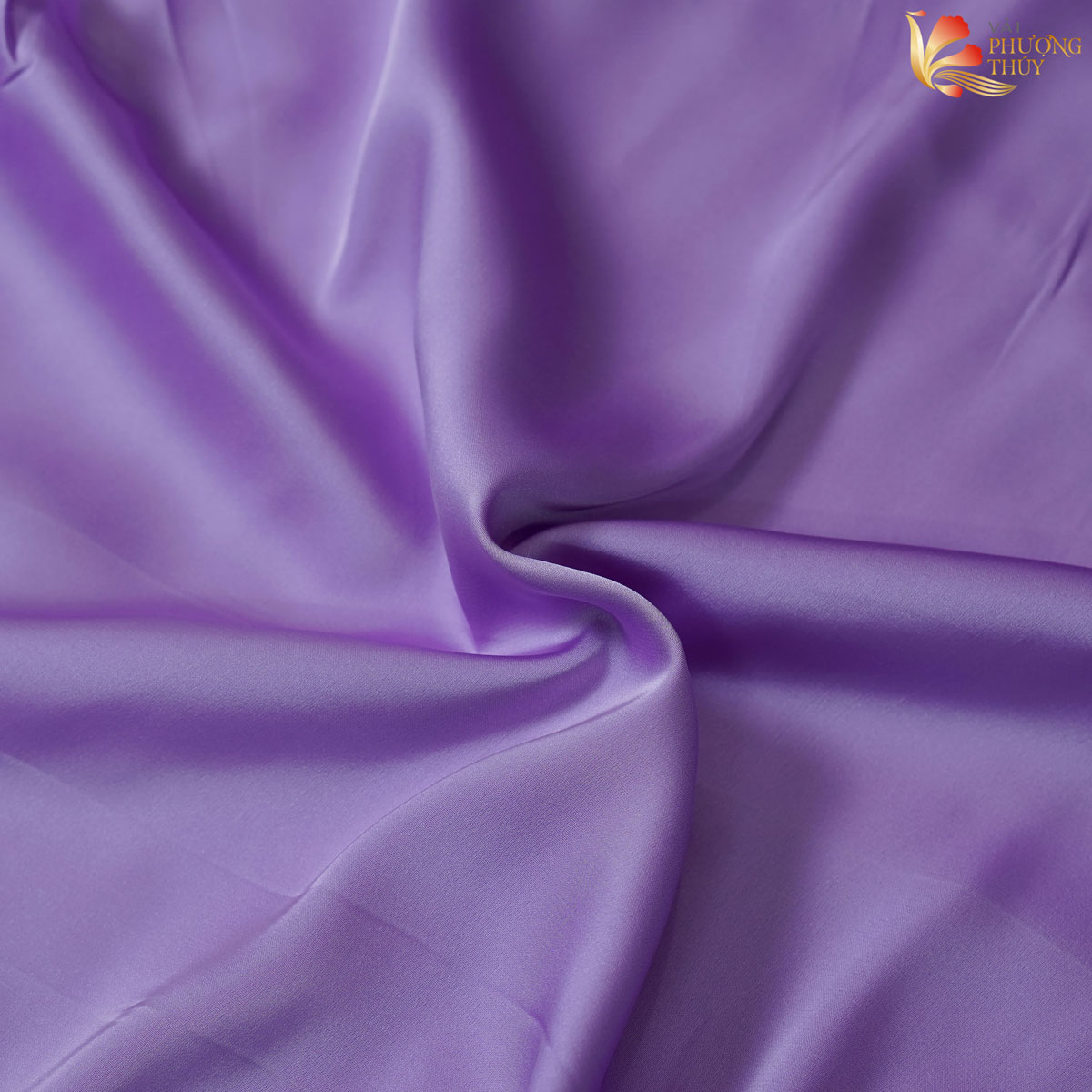 Vải lụa satin trơn Phượng Thúy khổ 1m50