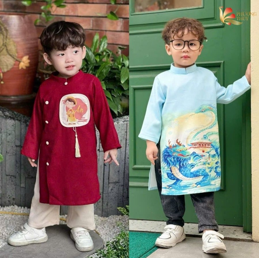 May áo dài bé trai cần bao nhiêu vải