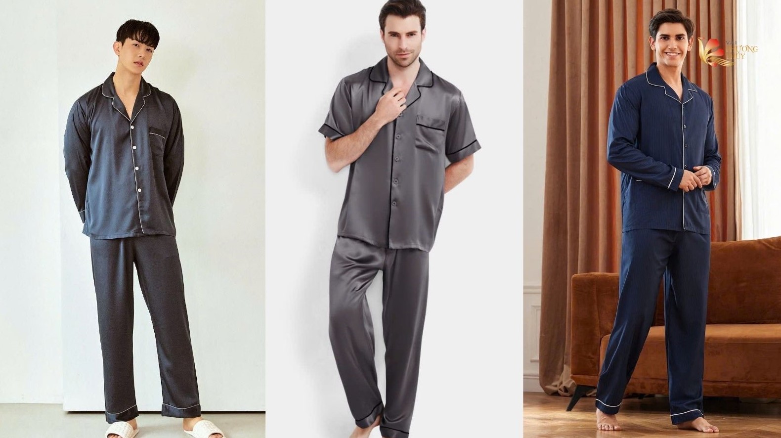 Pijama nam phong cách hàn quốc