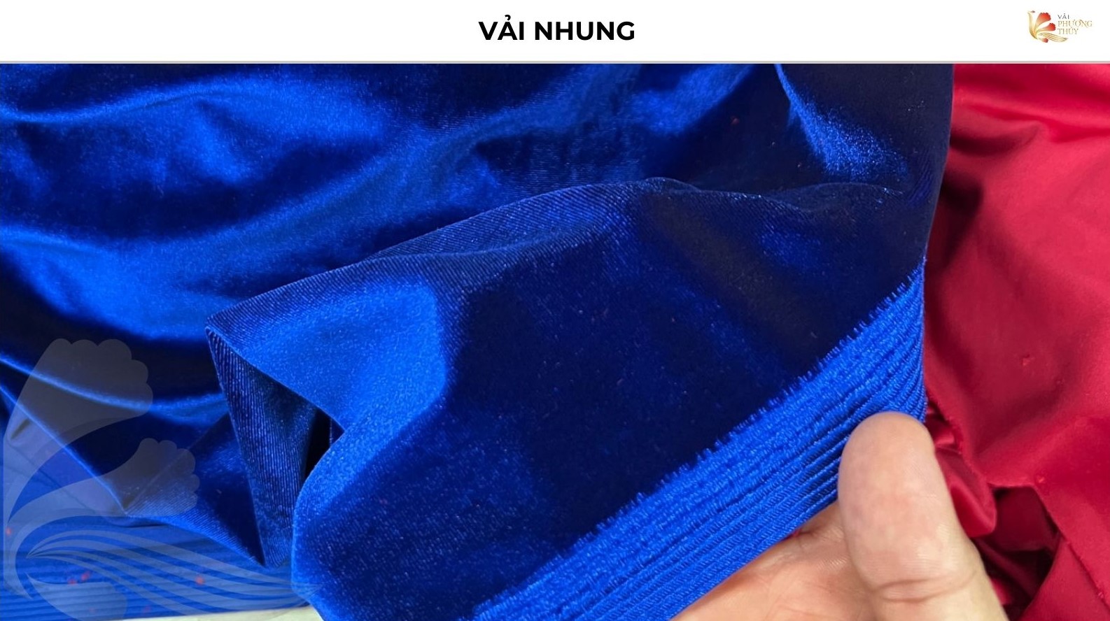 Vải nhung
