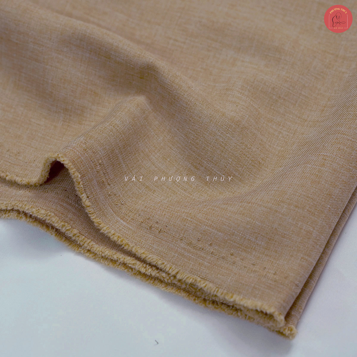 Vải cotton silk Phượng Thúy vải may blazer