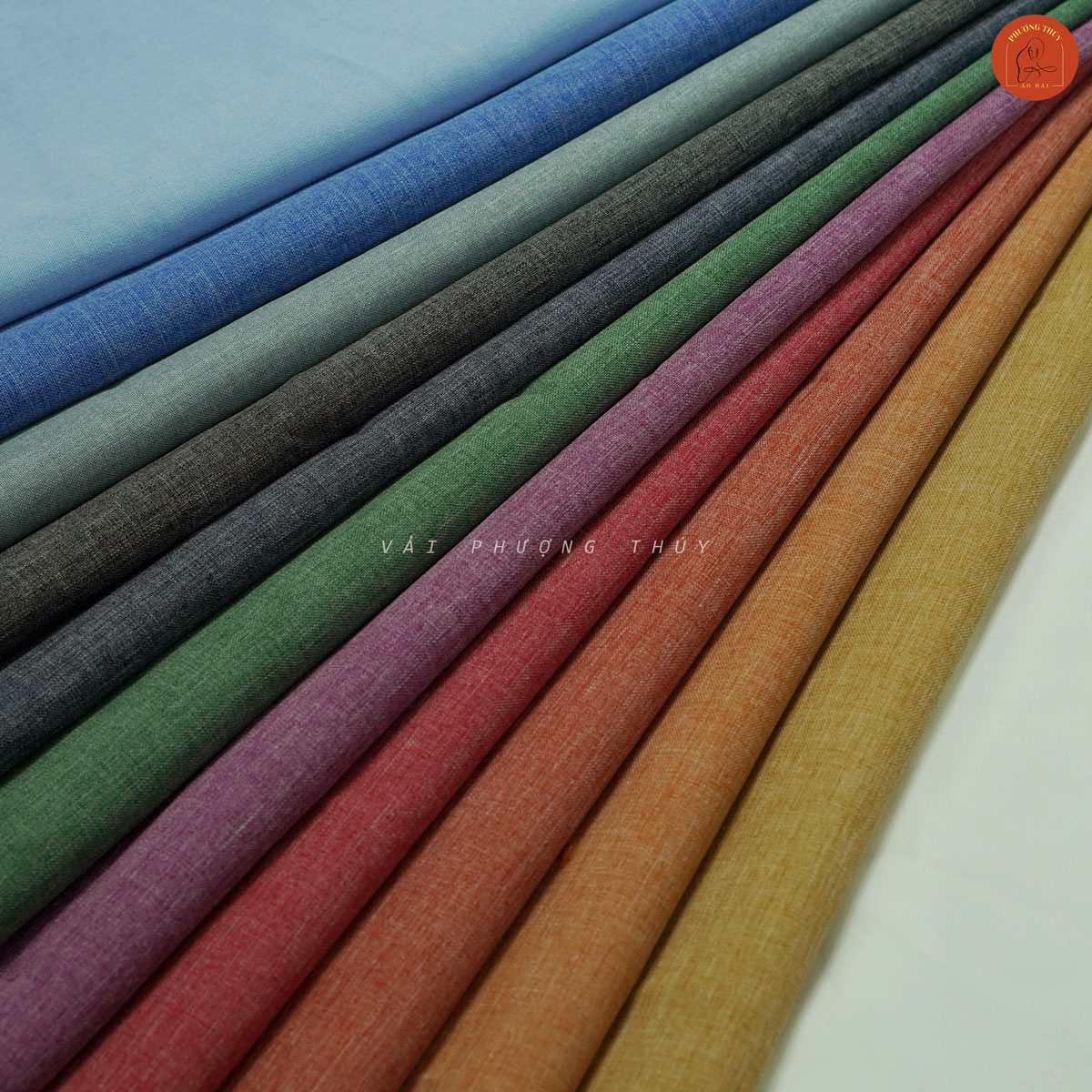 Vải Silk Cotton Phượng Thúy chất mềm thoáng mát