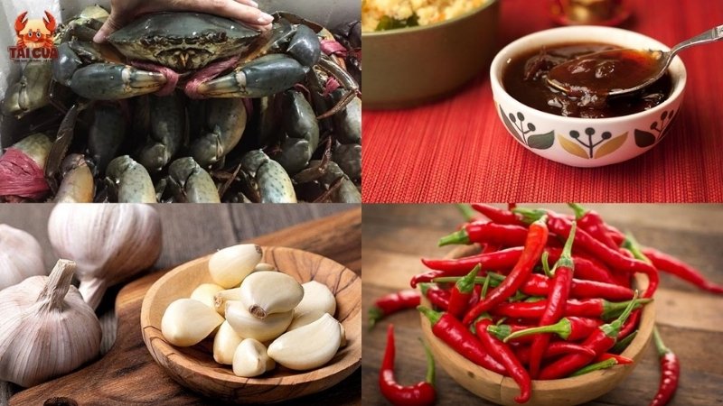 Nguyên liệu làm cua rang me