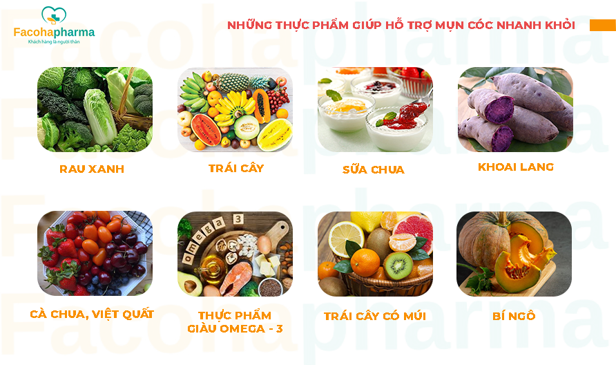 Những thực phẩm bị mụn cóc nên ăn