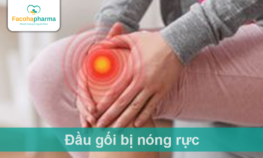Bị nóng khớp đầu gối