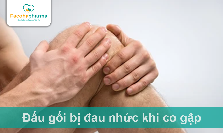 Đau nhức đầu gối khi co chân