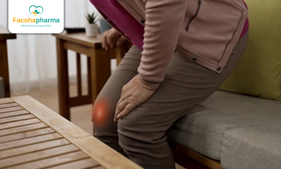 Đau nhức đầu gối khi đứng lên ngồi xuống