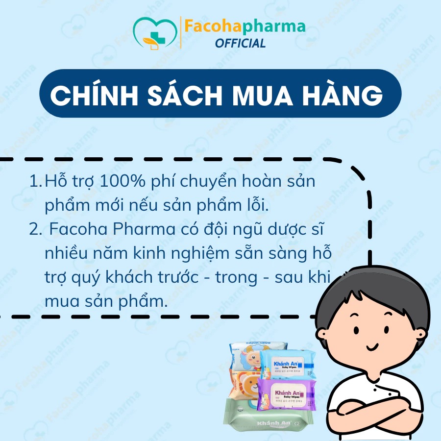 Chính sách mua hàng tại Facoha Pharma