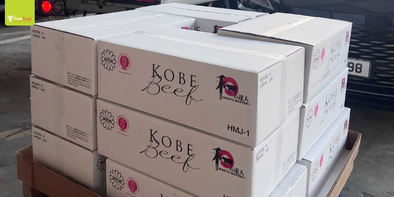 Hàng mới về - thịt bò Kobe, Nhật Bản